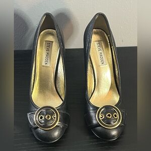Steve Madden Black Shoes Box